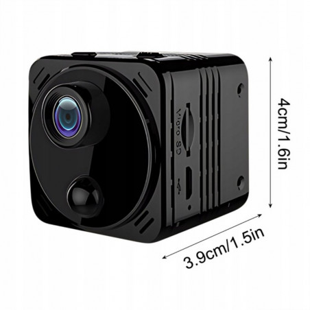 Mini belaidė vaizdo stebėjimo kamera RF08 Wi-Fi