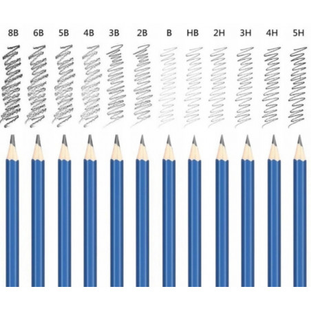 Eskizų piešimo rinkinys, 32 vnt.
