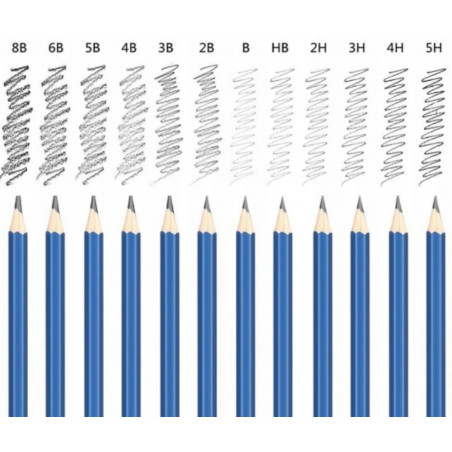 Eskizų piešimo rinkinys, 32 vnt.