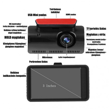 Vaizdo registratorius P010