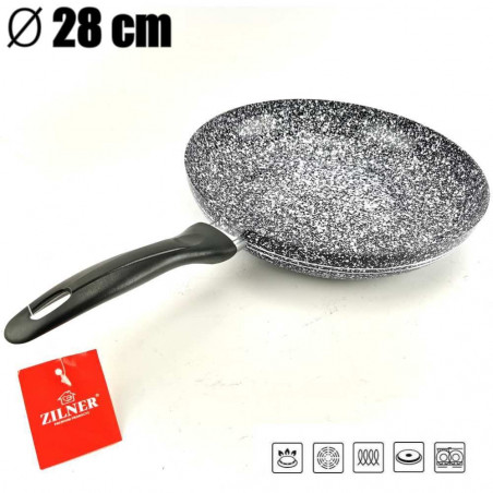 Akmens masės keptuvė 28 cm ZL-7173