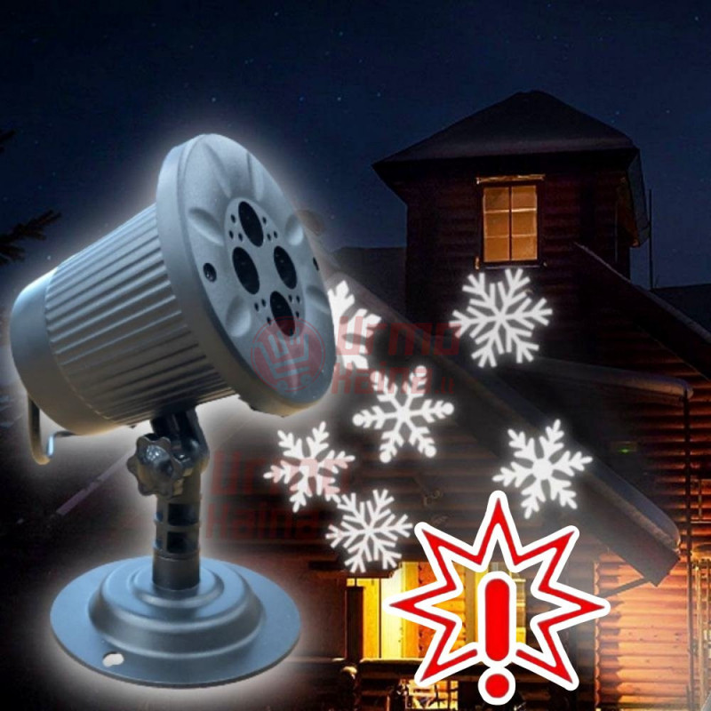 Lazerinis lauko projektorius L11W snaigės (Prekė su defektu 9902981)