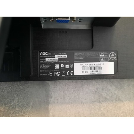 Monitorius AOC E2070SWN 1600x900 60 Hz (Prekė su defektu 9902985)