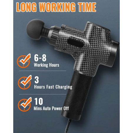 Fascialinis smūginis raumenų masažuoklis GH02001