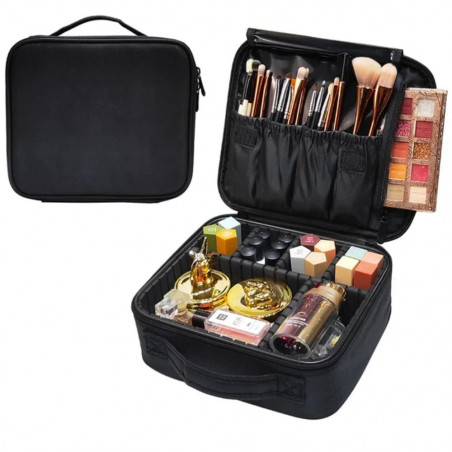 Kosmetikos krepšys, juodas