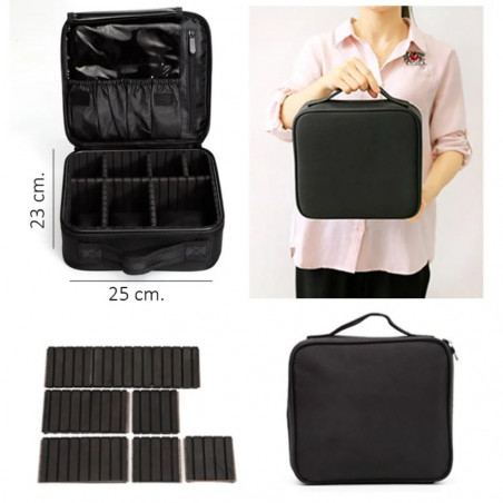 Kosmetikos krepšys, juodas