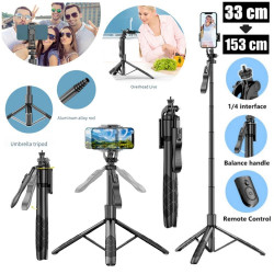 Teleskopinis trikojis stovas telefonui L16