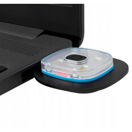 Kepurė su žibintuvėliu, juoda TL01