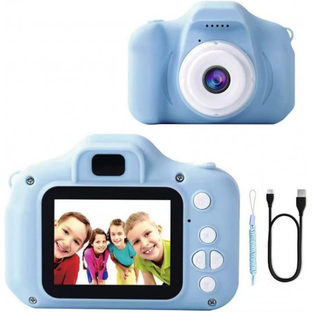 Vaikiškas fotoaparatas su ekranu Summer Vacation Q