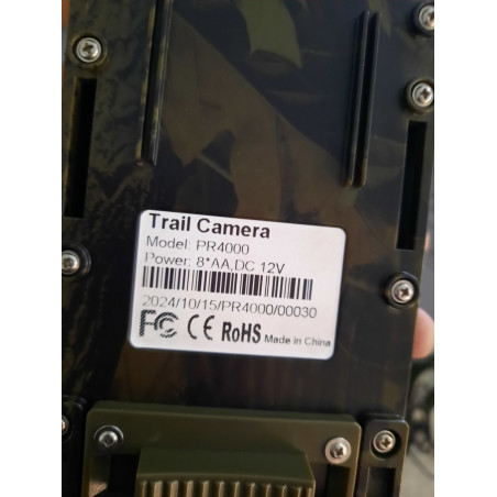 Žvėrių stebėjimo kamera PR4000 (Prekė su defektu 9902994)