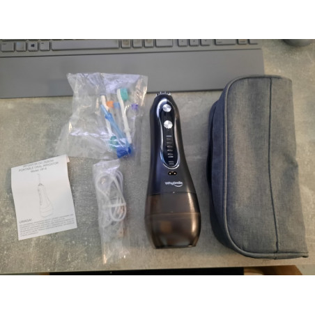 Įkraunamas nešiojamas irigatorius HF-6 + 8 antgaliai (Prekė su defektu 9902995)