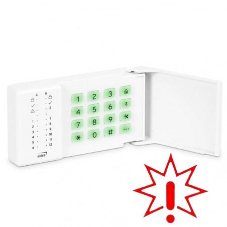 Eldes belaidė klaviatūra EWKB4 (Prekė su defektu 9903000)