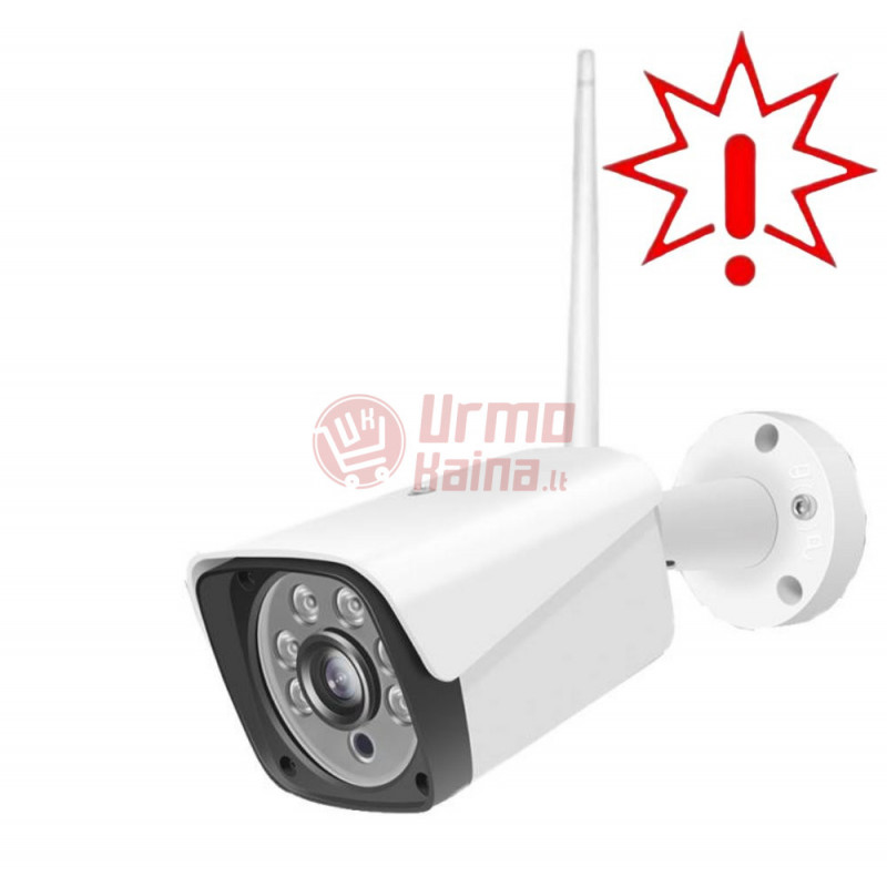 IP kamera 1.3 MP Wi-Fi su naktiniu matymu ir ONVIF (Prekė su defektu 9903007)
