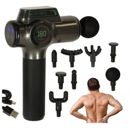 Fascialinis smūginis raumenų masažuoklis IK08