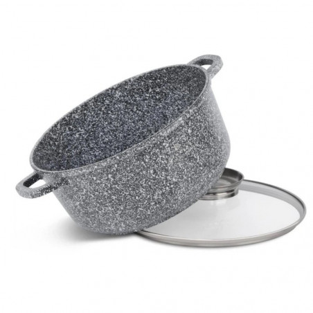 Akmens masės 8 dalių puodų rinkinys EDENBERG EB-8010