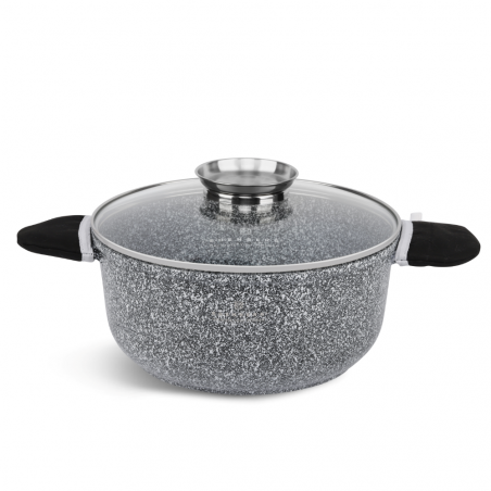 EDENBERG akmens masės 10 dalių puodų rinkinys EB-8147