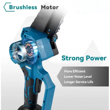 Akumuliatorinė aukštapjovė - daugiafunkcinė BOXER BX3409 4000 W, 2 akumuliatoriai