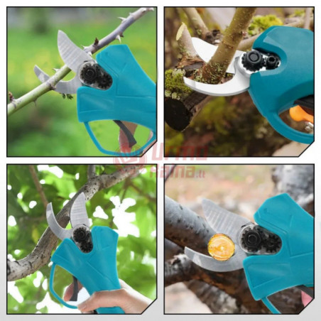 Akumuliatorinė aukštapjovė - daugiafunkcinė BOXER BX3409 4000 W, 2 akumuliatoriai