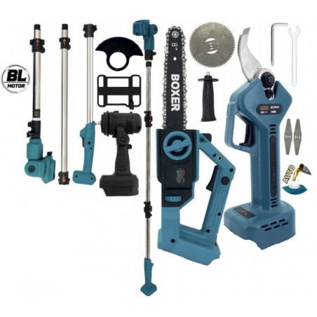 Akumuliatorinė aukštapjovė - daugiafunkcinė BOXER BX3409E 4000 W