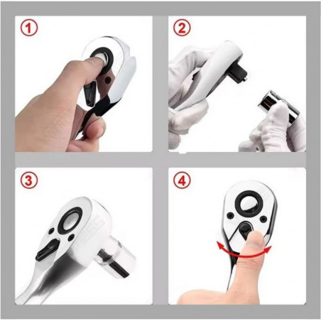 Įrankių galvučių komplektas MASTIFF 216 dalių KL7