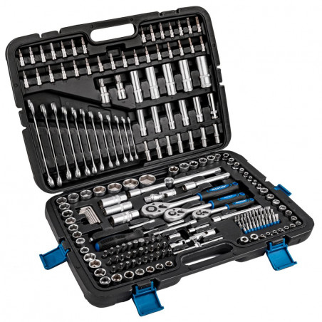 Įrankių galvučių komplektas MASTIFF 216 dalių KL7