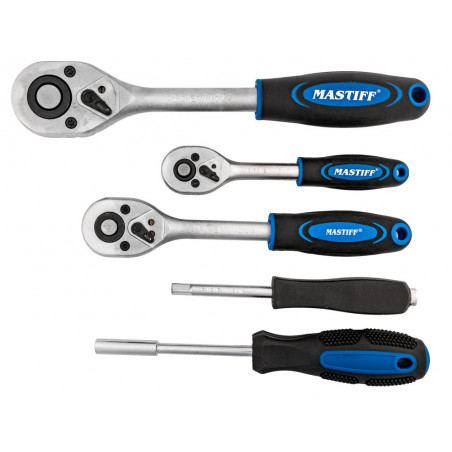 Įrankių galvučių komplektas MASTIFF 216 dalių KL7