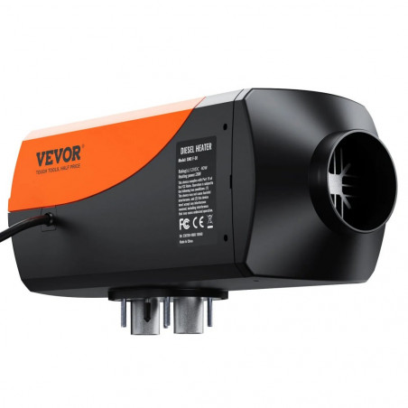 Dyzelinis oro šildytuvas VEVOR 2000W su Bluetooth