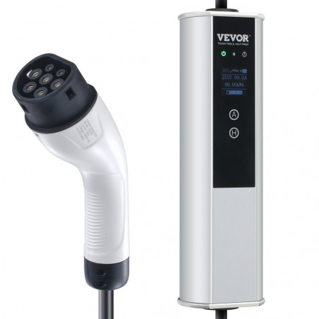 Nešiojamas EV įkroviklis VE01 Type2 11 kW 16A, LCD