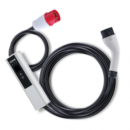 Nešiojamas EV įkroviklis VE01 Type2 11 kW 16A, LCD