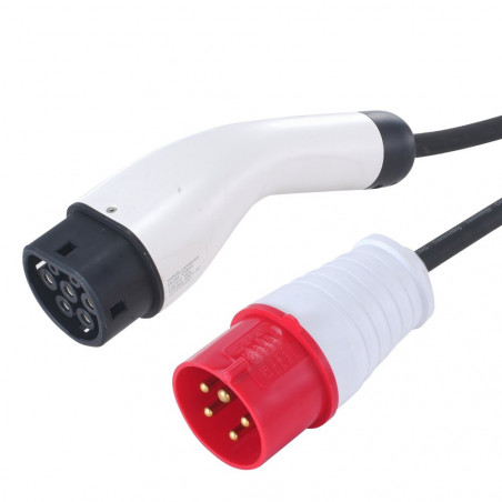 Nešiojamas EV įkroviklis VE01 Type2 11 kW 16A, LCD
