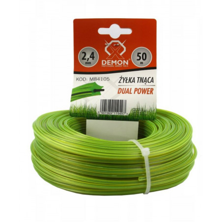 Žoliapjovės pjovimo lynas Demon 2.4 mm x 50 m