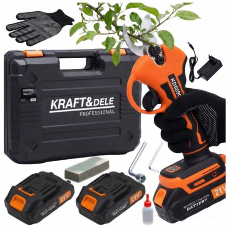 Akumuliatorinės genėjimo žirklės – sekatorius KRAFT&DELE KD5090