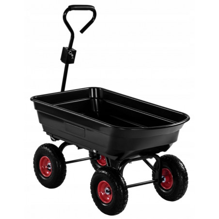 Sodo vežimėlis su išvertimo funkcija 75L 300KG KRAFT&DELE KD3127