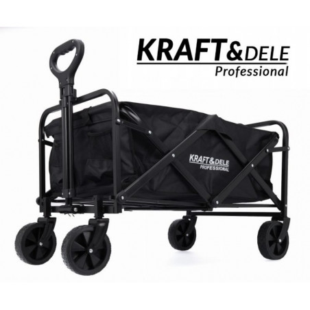 Sulankstomas transportavimo vežimėlis 90L KRAFT&DELE KD3087