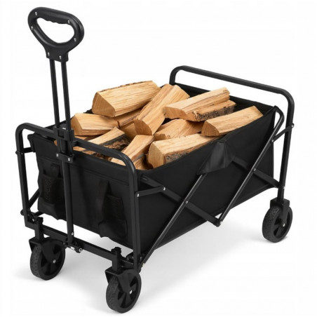 Sulankstomas transportavimo vežimėlis 90L KRAFT&DELE KD3087