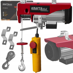 Elektrinė gervė KRAFT&DELE KD2191 300/600 kg 1200 W