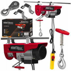 Elektrinė gervė KRAFT&DELE KD2190 150/300 kg 650 W