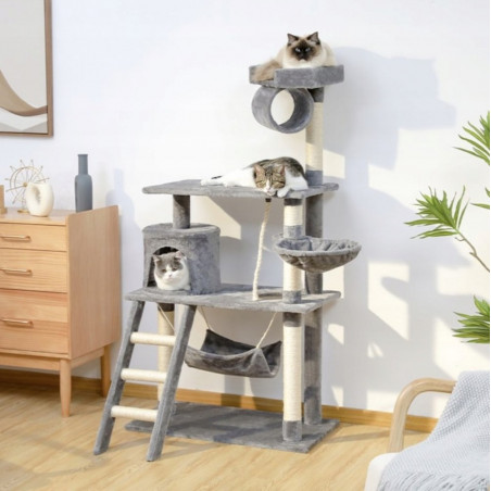 Kačių draskyklė PR03 141 cm pilka (Prekė su defektu 9903034)