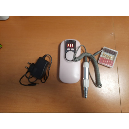 Belaidis nagų šlifavimo aparatas - freza SG701 36W, Rožinė (Prekė su defektu 9903067)