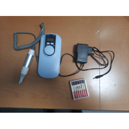 Belaidis nagų šlifavimo aparatas - freza SG701 36W, Mėlyna (Prekė su defektu 9903068)