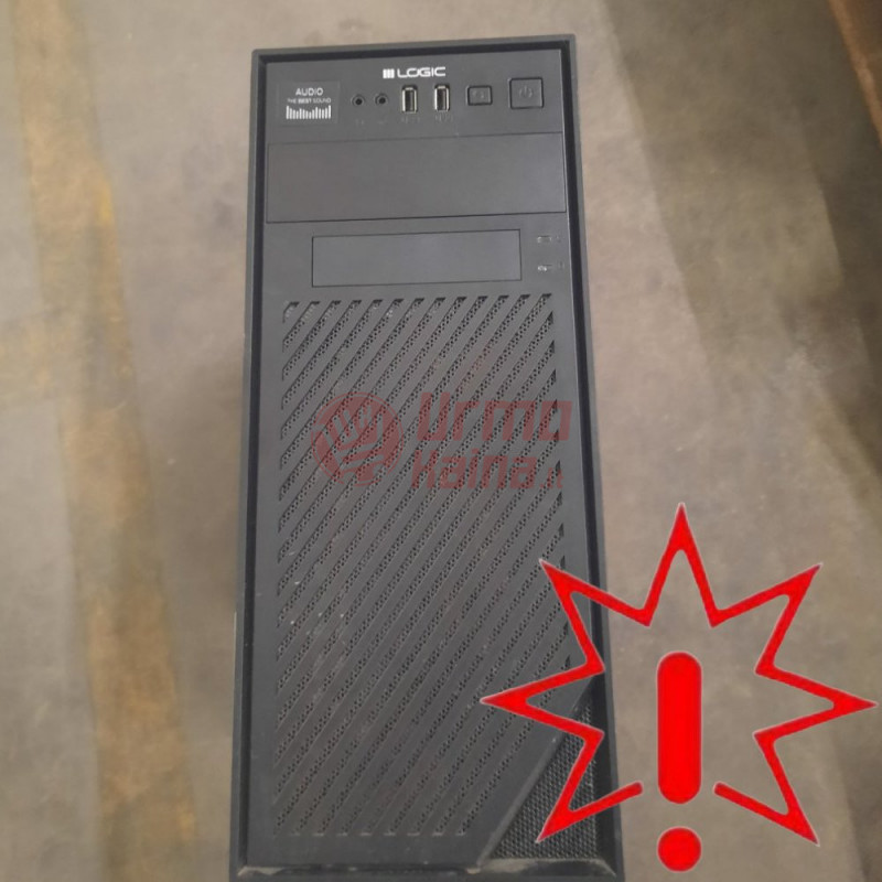Kompiuteris su motinine plokšte Gigabyte GA-H110M-HDV, maitinimo bloku 400W ir procesoriumi (Prekė su defektu 9903070)
