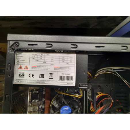 Kompiuteris su motinine plokšte Gigabyte GA-H110M-HDV, maitinimo bloku 400W ir procesoriumi (Prekė su defektu 9903070)