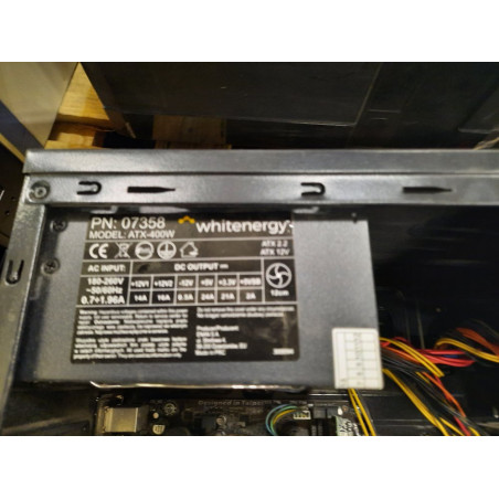 Kompiuteris su motinine plokšte Gigabyte GA-H110M-SDV,maitinimo bloku 400W ir procesoriumi (Prekė su defektu 9903071)