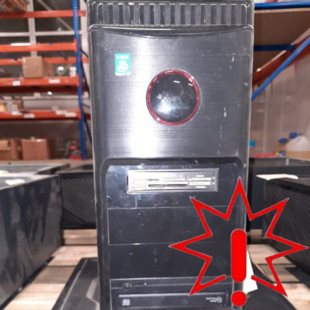 Stacionarus kompiuteris su motinine plokšte MSI H81M-P33, maitinimo bloku 500W ir procesoriumi (prekė su defektu 9903075)