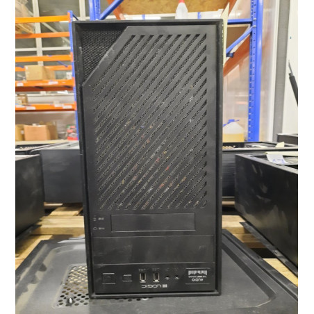 Stacionarus kompiuteris su motinine plokšte Asus H110M-R, maitinimo bloku 400W ir procesoriumi (prekė su defektu 9903076)