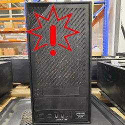 Stacionarus kompiuteris su motinine plokšte Asus H110M-R, maitinimo bloku 400W ir procesoriumi (prekė su defektu 9903076)