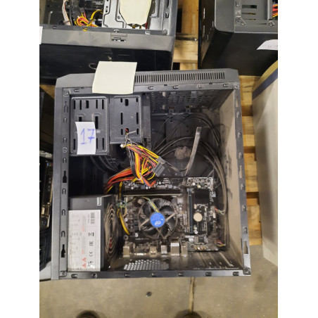 Stacionarus kompiuteris su motinine plokšte Gigabyte GA-H110M-H, maitinimo bloku 350W ir procesoriumi (prekė su defektu 9903077)