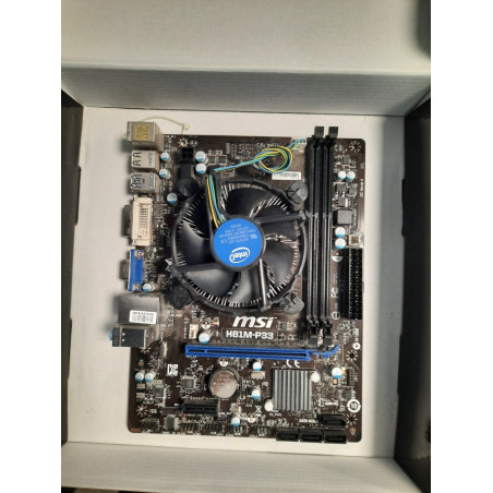 Motininė plokštė MSI H81M-P33 (Prekė su defektu 9903079)