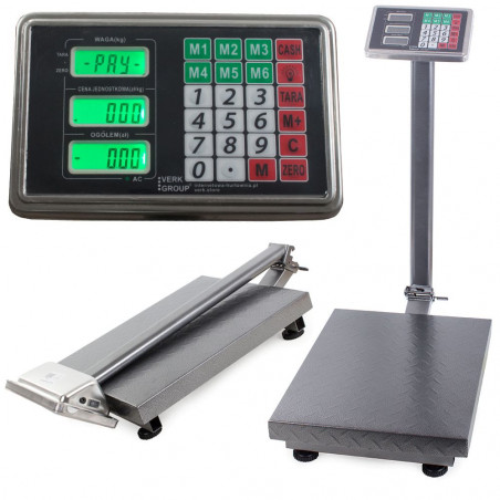 Platforminės svarstyklės PF100L (100 kg, 30x40) (Prekė su defektu 9903081)