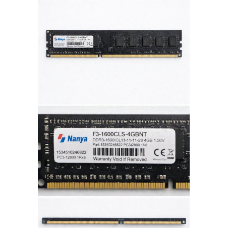 Operatyvioji atmintis (RAM) rinkinys 6vnt. Samsung, Lenovo, Nanya